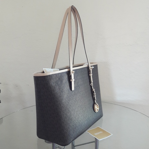 MICHAEL KORS JET SET TRAVEL TZ TOTE PURSE - Picture 4 of 8